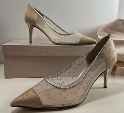 SJP by Sarah Jessica Parker Glass 70 Pointed Toe Dress Pump Women’s 8.5 - Image 1 of 4