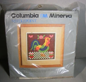 Columbia Minerva 1983 kit de punta de aguja #2093 gallo orgulloso en paquete original - Imagen 1 de 8