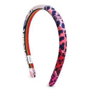HERMES Headband Elsa Elsa Jungle Love Headband 100% Silk, Rose - Picture 1 of 5