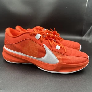 Nike Zoom Freak 5 TB Texas Longhorns Basketball Shoes Mens Size 14 FN7089-801 - Picture 1 of 8