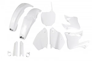 FULL Yamaha YZ 125 - 250 2000 - 2001 White UFO Plast Fairing Plastic Kit - Picture 1 of 1