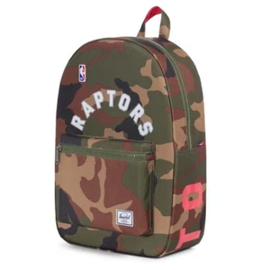 BNWT Brand New Herschel Toronto Raptors NBA Superfan Settlement Backpack! Camo! - Picture 1 of 4