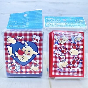Pokémon Deck Case & Sleeve Set – Pikachu and Heart– Japan Exclusive - Picture 1 of 18