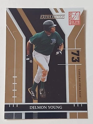 2004 DONRUSS EXTRA ELITE DELMON YOUNG #63 CARD $0.99 VALUE BOX - Image 1 of 2