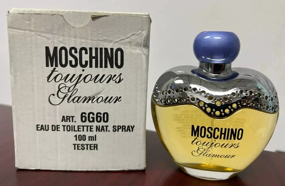 Toujours Glamour por Moschino 3,4 oz / 100 ml EDT Mujer Perfume Spray Caja Probador Foto 1 de 1