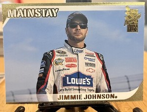2009 Press Pass VIP Auto Racing #57 Jimmie Johnson Mainstay NASCAR