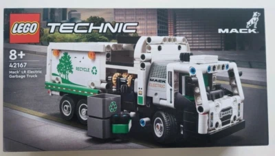 LEGO TECHNIC Mack LR Camión de Basura Eléctrico 42167 Juguete Kit de Construcción 503 piezas Foto 1 de 4