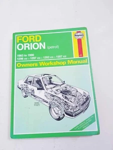 Haynes Ford Orion 1983 - Sept 1990 (Petrol) Owners Workshop Manual  - Picture 1 of 7