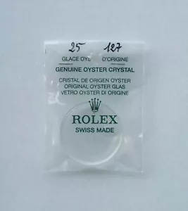 ROLEX Vetro Plexi Crystal 25-127 per Submariner 1680 - Imagen 1 de 1