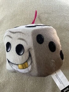dice plush (two Sided) 2017 sony pictures animation - Used In Display - Picture 1 of 2