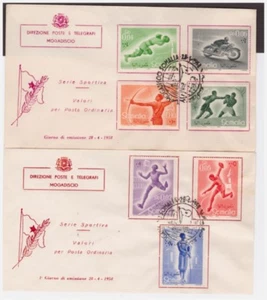 SOMALIA AFIS 1958 - SPORT - FDC - Imagen 1 de 1