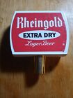 Rheingold Extra Dry Lager Beer Vintage Tap Handle