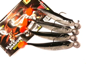 Lieblingsköder Noir Ombre 10 CM Avec Mustadjig 3/0 12g Appâts Sandre Perche - Photo 1/2