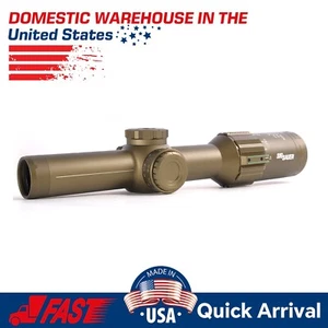 Tango-6T 1-6x24mm RifleScope LPVO FFP 30mm MT DWLR6 0.2MRAD Reticle Throw Lever - Picture 1 of 19