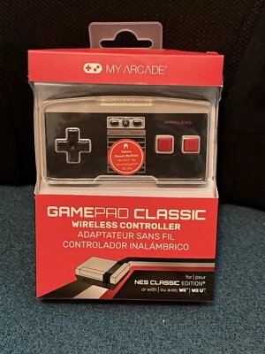 MY ARCADE Gamepad Wireless Controller for NES Classic Edition Wii/Wii u - Image 1 of 2
