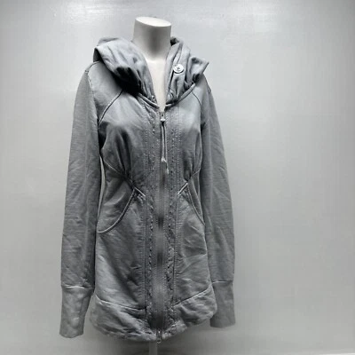 Abrigo Prairie Underground Capa Chaqueta Con Capucha Pesada Cremallera Completa Gris Claro S Pequeño Foto 1 de 4