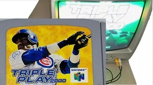 Triple Play 2000 N64, original, siehe TESTBILDER. Mein persönliches Spiel, funktioniert einwandfrei - Bild 1 von 6