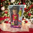 My Life as Grinch 18” Blonde Doll Plush Christmas Stocking Card Set NEW LAST ONE