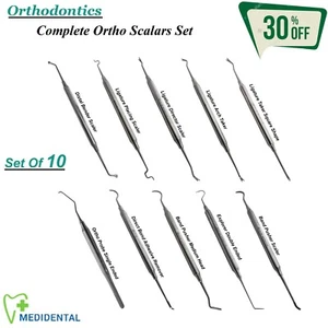 Gama completa de instrumentos elásticos de ortodoncia/escalares herramientas manuales dentales CE - Imagen 1 de 13