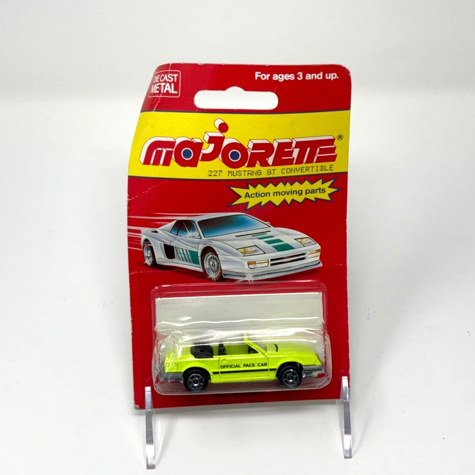Coche fundido a presión Majorette 227 Mustang GT convertible (sin usar, en caja) Foto 1 de 1