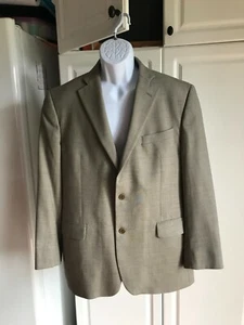 Blazer Brooks Brothers 346 usado para hombre talla 43R gris + cuadros/líneas - Imagen 1 de 10