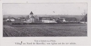 1910 -- VILLAGE D AVON LA PEZE 3J880 - Bild 1 von 1
