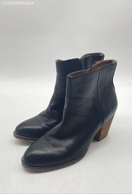 BOTINES HOUSE OF HARLOW 1960 CUERO NEGRO TACÓN ALTO LILLY - Talla 8,5 M Foto 1 de 4