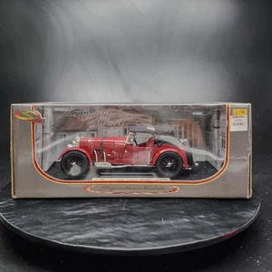 1934 Aston Martin Mark II Signature Models 1/18 Diecast Car Red New Classic - Picture 1 of 6