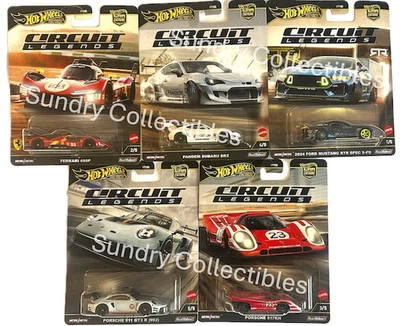 Hot Wheels Circuit Legends Set of 5 - Fresh from the case! - Image 1 of 4