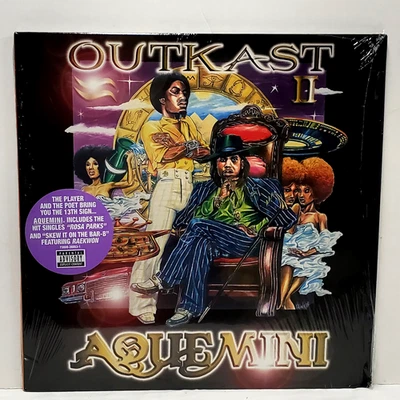OUTKAST Aquemini Vinyl 3LP NEAR MINT Vinyl SHRINK & Hype Sticker - Image 1 of 4