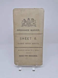 Ordnance Survey - Sheet 6 North Yorks : 2 Miles to 1"; 1906 Linen (Large Series) - Picture 1 of 8