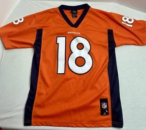 Denver Broncos Peyton Manning #18 NFL Trikot Jugend Jungen Large gebraucht - Bild 1 von 7
