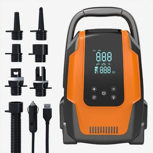 High Pressure Electric Paddle Board Pump 50PSI Portable with Auto-Off Feature - Picture 1 of 20