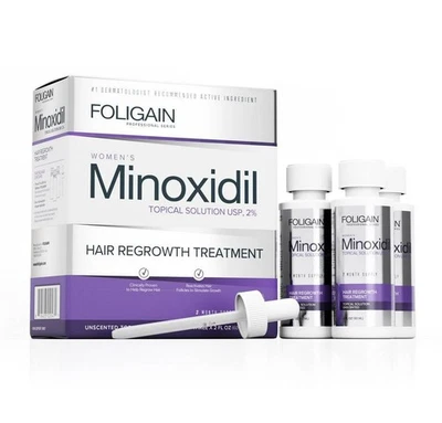 Foligain  - Hair Loss Treatment For Women, 3 Month, Regain Hair Growth - image 1 of 4