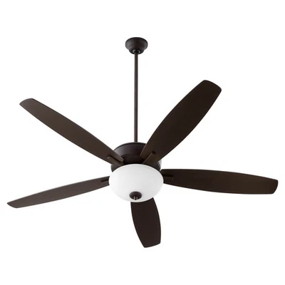 Oiled Bronze 60"Patio Fan from the Breeze Patio Collection - Image 1 of 2