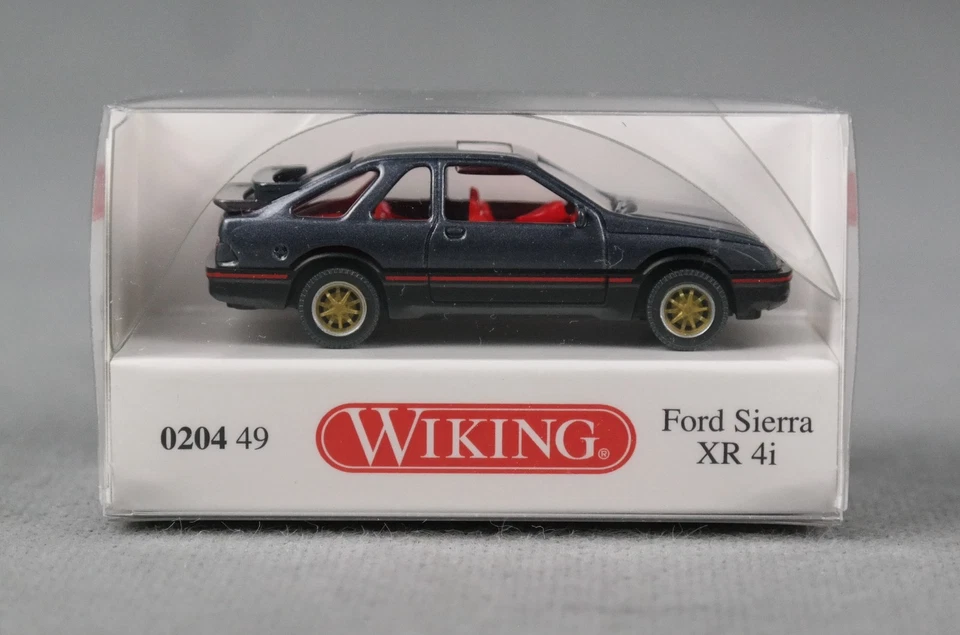Wiking 020449 Ford Sierra XR 4i - mercury grey metallic 1 87 NEU Modellauto