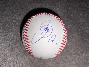 JAPÓN YOMIURI GIANTS BALTIMORE ORIOLES TOMOYUKI SUGANO CERTIFICADO DE AUTENTICIDAD DE PRUEBA DE BÉISBOL FIRMADO - Imagen 1 de 4