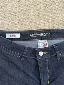 Banana Republic High Rise Classic Wide Leg Stretch Jeans Gr. 8 - Top! - Bild 1 von 2