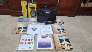 Jeppesen Private Pilot Aviation Test Preparation and Study Kit Books with Bag - Picture 1 of 15