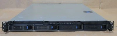 Chenbro RM13204 Xeon Quad Core X3430 2.40GHz 4GB Ram 4x 3.5" HDD Bays 1U Server - Image 1 of 4