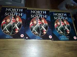North And South: The Complete Collection [DVD] [1985] region 2  uk dvd - Imagen 1 de 2