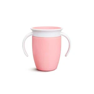 Munchkin 7oz Miracle 360o Trainer Cup With Spoutless Design - Pink - Picture 1 of 6