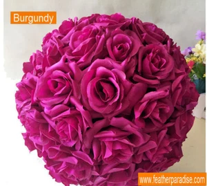 Light Purple Rose Flower Ball Pomander Wedding Ball Kissing Ball 11-12 inches - Picture 1 of 1