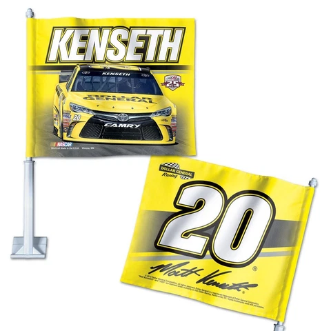 Matt Kenseth 2016 Wincraft #20 Dollar General 11.75x14 Car Flag FREE SHIP Cover