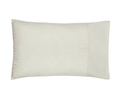 Laura Ashley Shalford Cream Housewife Pillowcase - 100% Cotton - 200 TC - Image 1 of 4