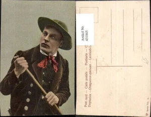 431865,Mann Tracht Hut Stock i. Hand Trachten Deutschland - Picture 1 of 1