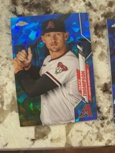2020 TOPPS CHROME UPDATE SAPPHIRE CARD #U-291 DIAMONDBACKS TRAYCE THOMPSON - Picture 1 of 1
