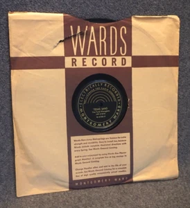 MONTGOMERY WARD 78 ELECTRICALLY RECORDED Texas Sand Lonesome Blues Tune Wrangler - Picture 1 of 4