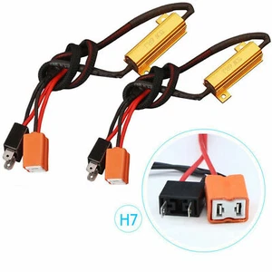 Adaptador LED H7 Antiparpadeo Cancelador Libre de Errores Canbus Faros Decodificador - Imagen 1 de 6
