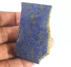 Afghanistan Gold Pyrit Flocken 116 Kt Natur Lapislazuli Edelstein Platte grob - Bild 1 von 5